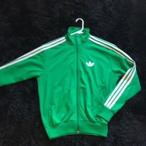 Adidas Green Track Jacket Med